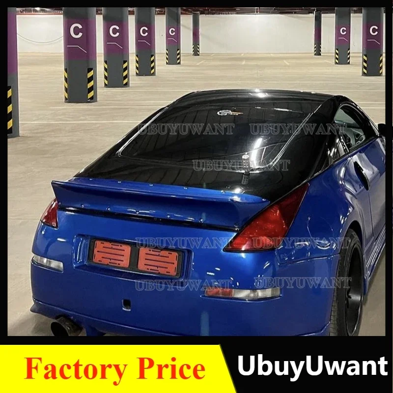 Для 2003-2008 Nissan 350Z Fairlady Z34 | Стиль ракетки Банни спойлер крышки багажника (ABS
