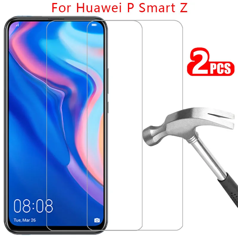 Защита экрана для huawei p smart z закаленное стекло на psmartz psmart smar smat защитная пленка huawey huwei hawei huawe huawi