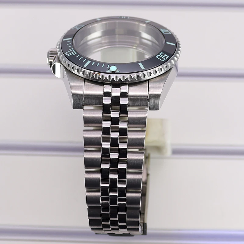 Корпус часов FEIYASHI 40 мм SUB сапфировое стекло светящийся безель для Seiko NH35 NH36 NH38/34