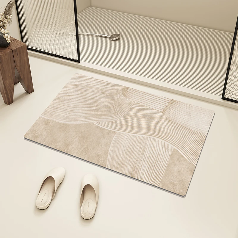 

Коврик для ванной из диатомовой грязи, впитывающий грязь, противоскользящий коврик для входа, ковер для ванной комнаты, коврики для туалета 욕실 바닥 매트 Alfombra De Baño