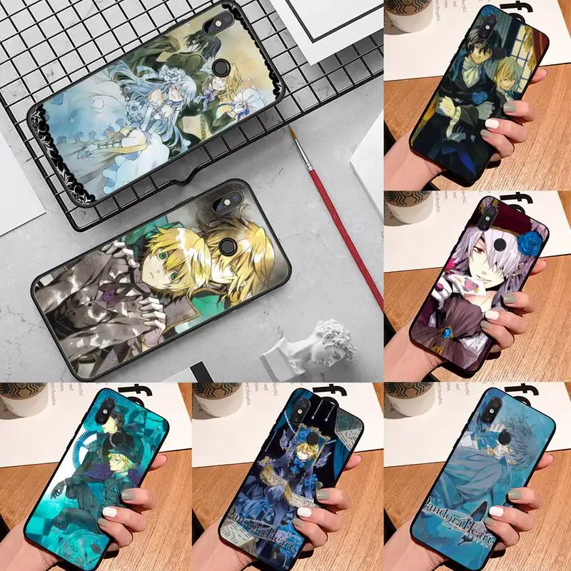 

Pandora Hearts anim Phone Case For Xiaomi Redmi note 7 8 9 11 t s 10 A pro lite funda shell coque cover