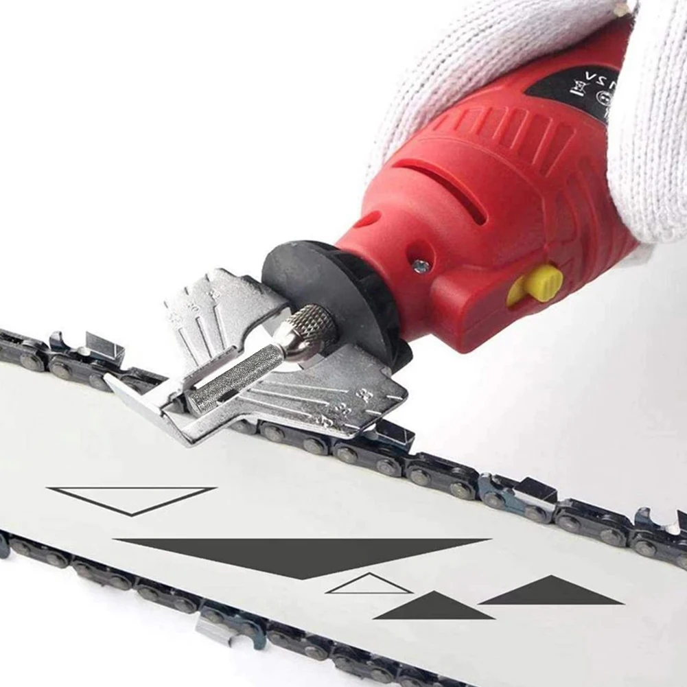 

8PCS 4mm Diamond Chainsaw Sharpener Burr Grinder Chain Saw Drill Bits Saw Sharpening Carving Grinding Abrasive Tools