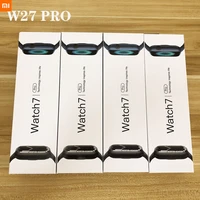 2022 new xiaomi iwo w27 pro series 7 smart watch nfc bluetooth call wireless charging custom dial waterproof sport smartwatch