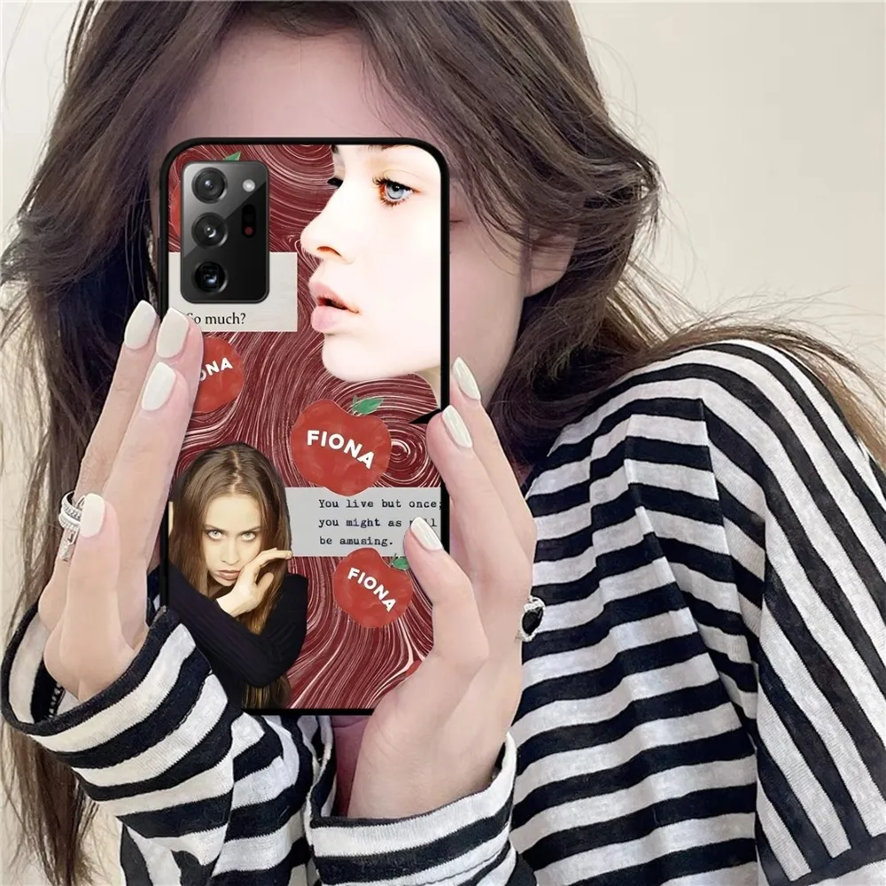 Singer Fiona Apple Phone Case For Samsung Note 8 9 10 20 pro plus lite M 11 30 21 31 51 A 22 42 02 03
