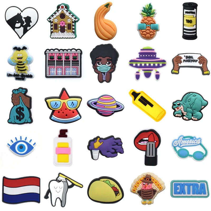 

Аксессуары для обуви, летние подвески для кроксов, булавки, подвески для обуви, рождественские подарки, украшения, дизайнерские женские джинсы, новые детские подвески