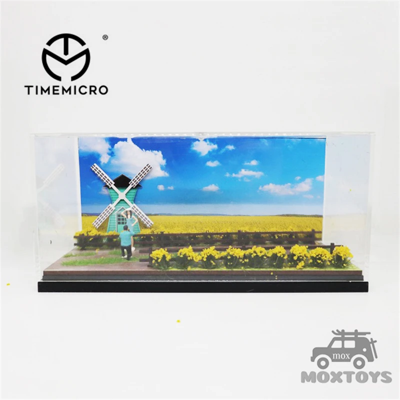 

TimeMicro 1:64 MoreArt rape blossoms (have a date in spring) Diorama for model car display