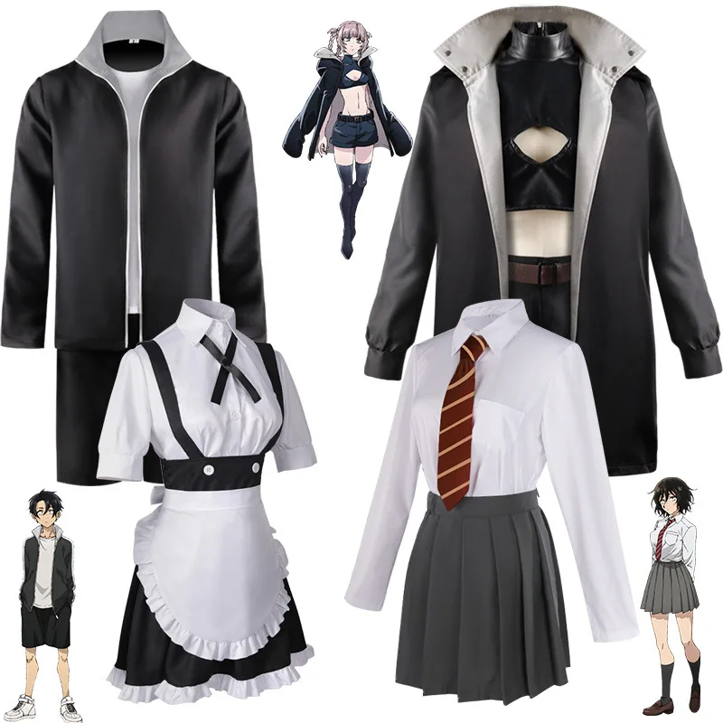 

New Japanese Anime Cosplay Costume All Night Song Campus Love Seven Herbs Costume Wig Anime Clothes
