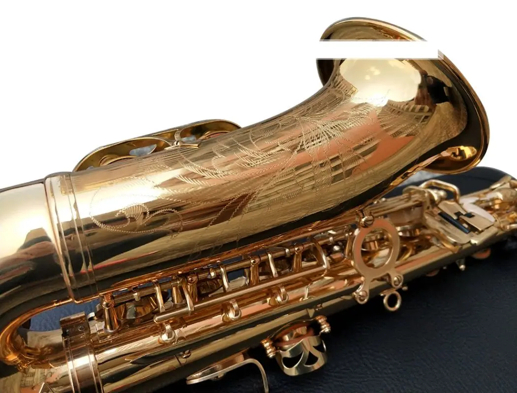 Саксофон Taiwang Mark высококачественный позолоченный музыкальный инструмент