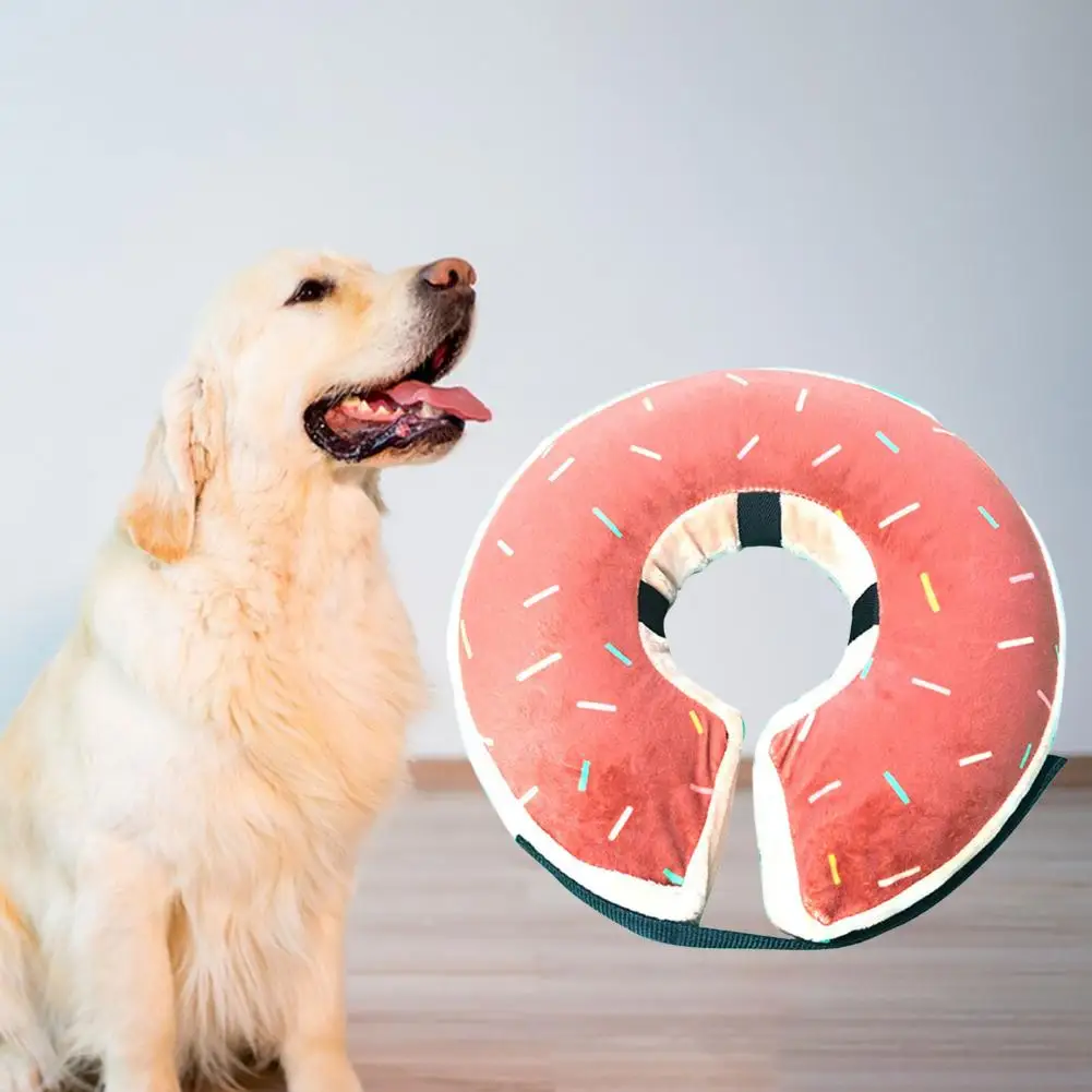 

Durable Cat Cone Collar Full Filled Soft Adjustable Collar Does Not Block Pet Vision Wear-resistant Pet Collar Pet Supplies