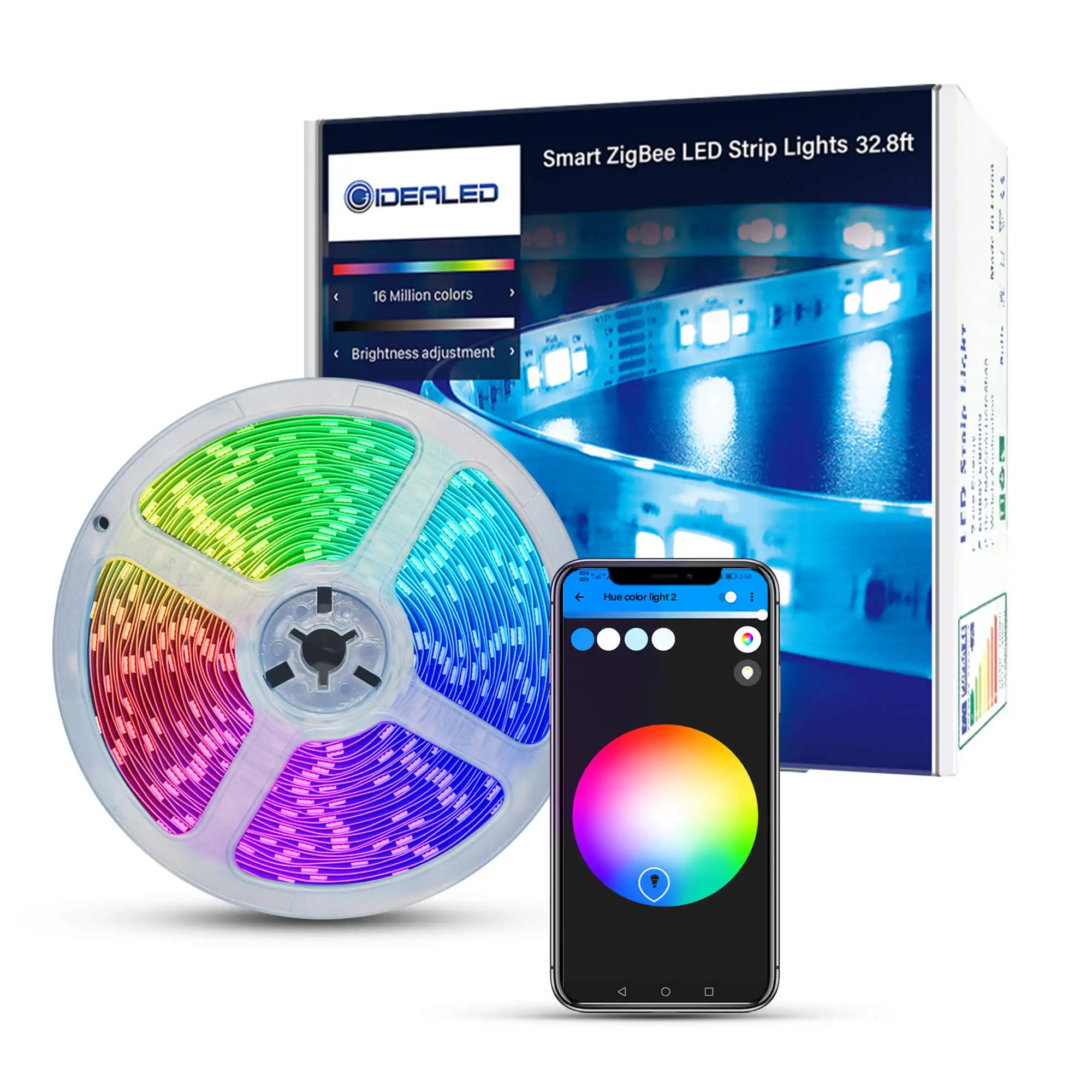 Умная Светодиодная лента RGB 10 м/20 м с Zigbee управление светодисветодиодный