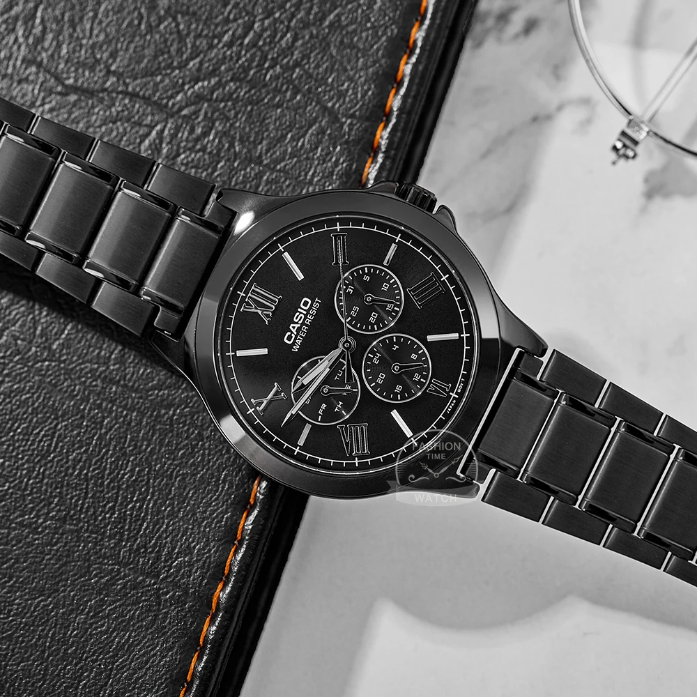 Casio watch wrist watch men top brand luxury set quartz watch  men watch Casual watch Business watch MTP-V300B-1A images - 6