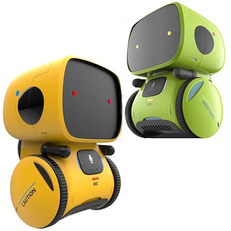 

Emo Robot Smart Robots Dance Voice Command Sensor, Singing, Dancing, Repeating Robot Toy for Kids Boys and Girls Talkking Robots