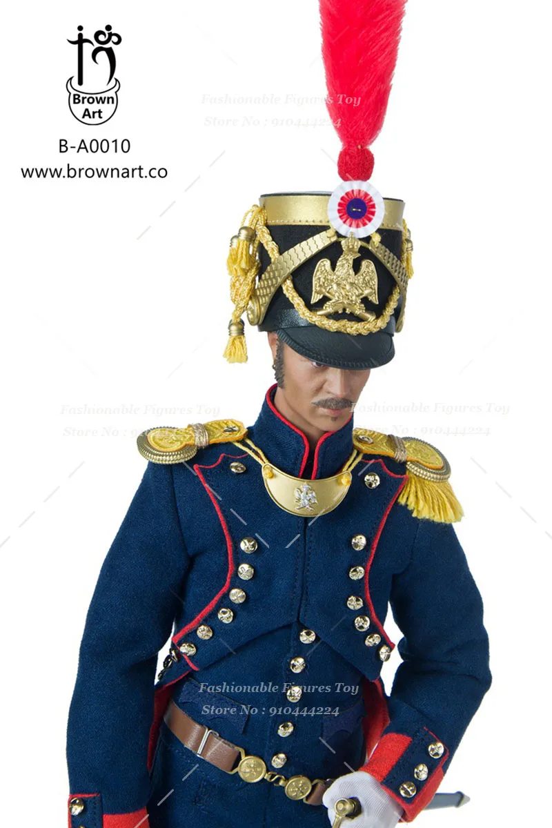 Экшн-фигурка Мужская солдатская война солдат Наполеона офицер полный набор 12