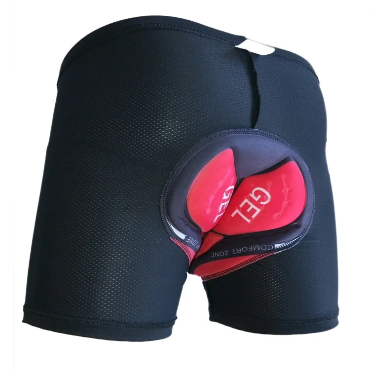 

Men Shockproof Cycling Shorts 9D Gel Pad Tight Bike Briefs Black Cycling Underwear Comfortable Bicycle Underpants Cushion Shorts