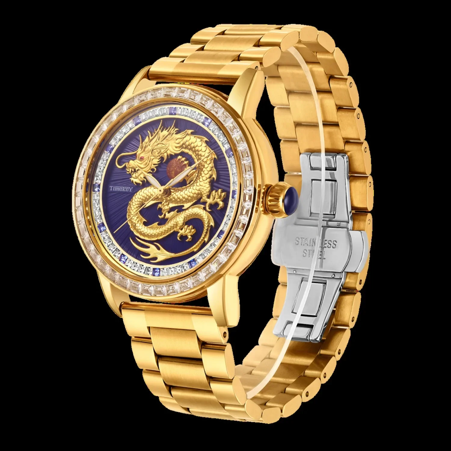 Полностью автоматические механические часы Timekey со стальным корпусом китайский