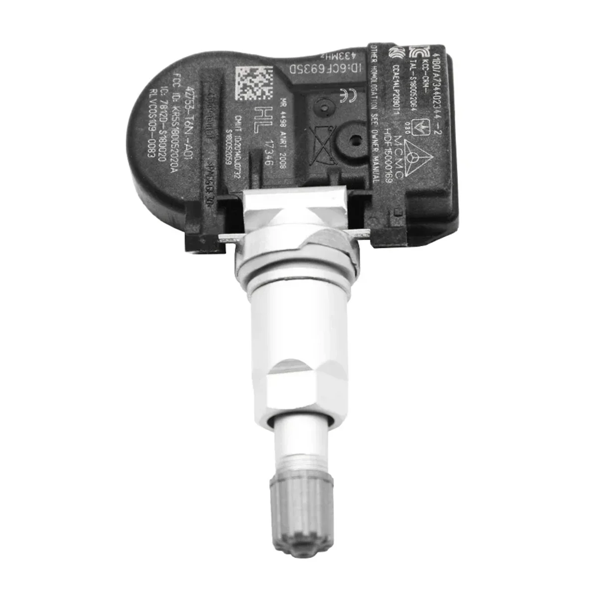 Датчик давления в шинах TPMS для Acura NSX 2016-2018 RDX 2018-2023 TLX 2018-2020 42753-T6N-A01 42753-T6N-A02 433 МГц