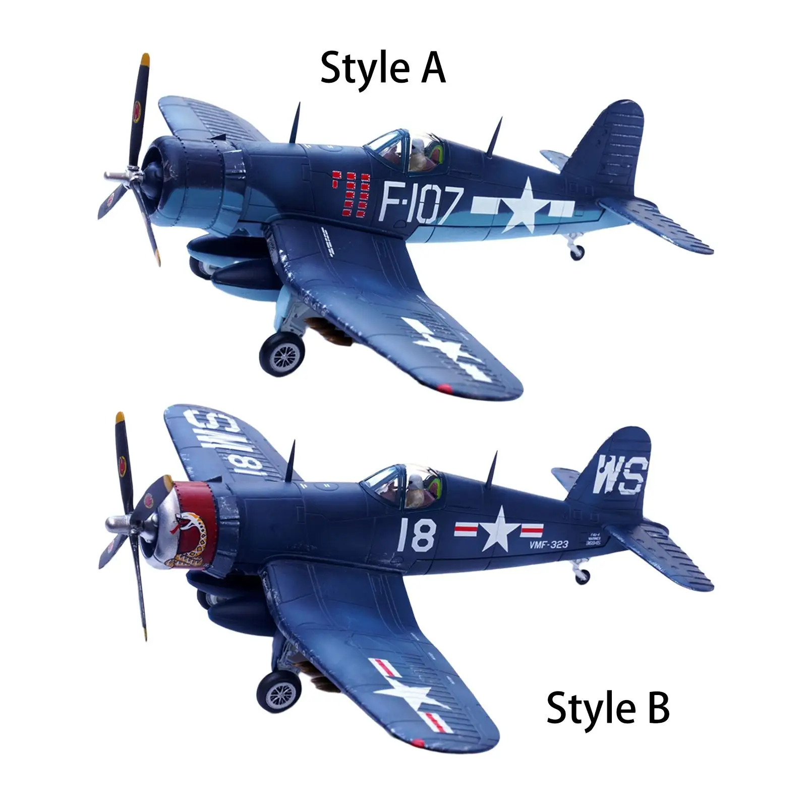 

1/72 Miniature Aircraft Model Diecast Fighter Model for Adults Kids Gifts