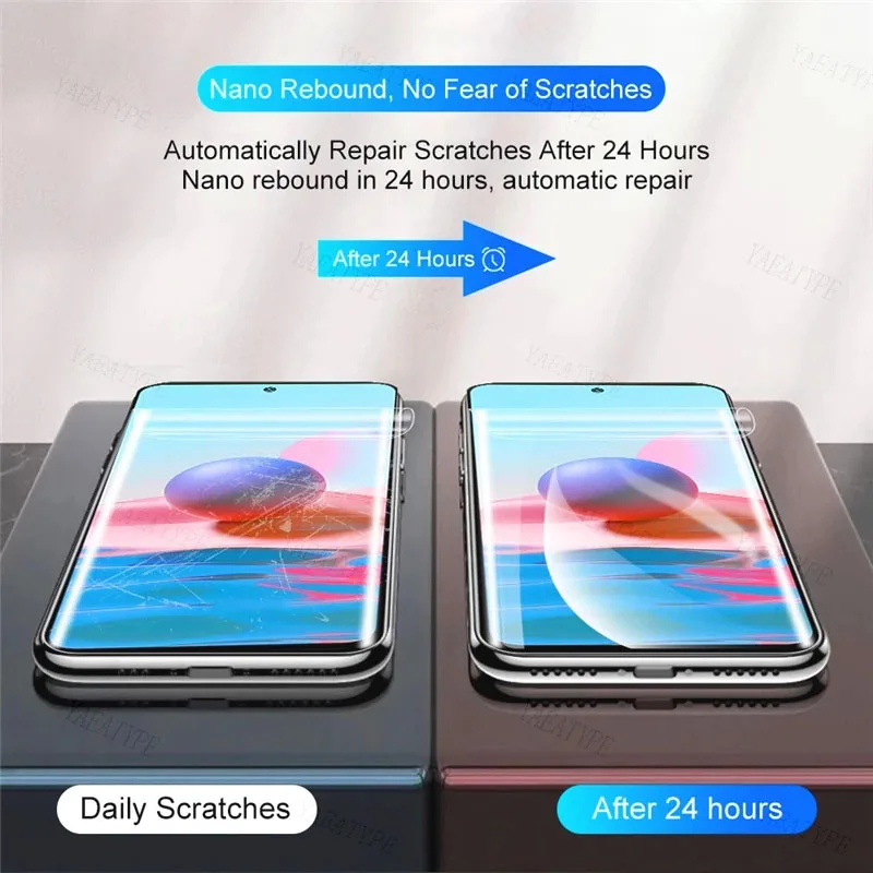 Защита экрана для Motorola Moto Defy 2 G9 E7i E7 G8 G7 Power Lite G6 E6 Z4 Z3 E5 Play Гидрогелевая пленка