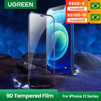 ugreen 9d phone screen protectors for iphone 12 pro max full coverage tempered glass for iphone 12 mini diamond protective glass