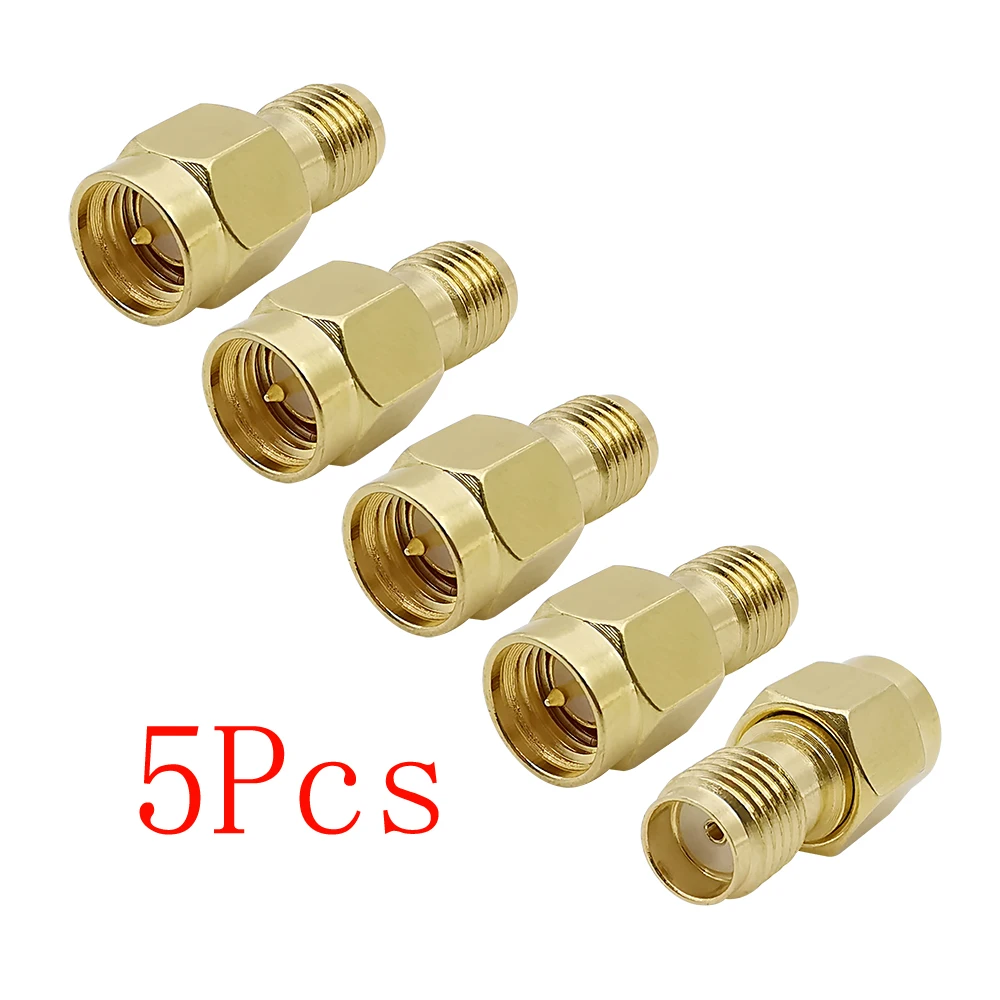 

5Pcs/lot SMA Male Plug to SMA Female Jack Connector RF Coax Coaxial Adapter for Radios FPV WiFi Antenna Extension Cable