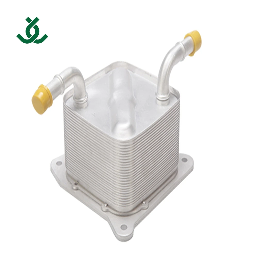 Aluminium engine parts oil cooler 124100-7821 for Toyota