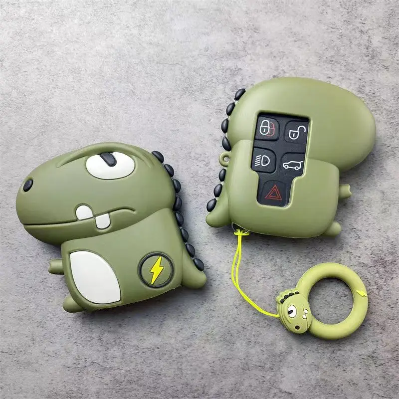 

Мультяшный автомобильный чехол-брелок для дистанционного ключа для Land Rover Range Rover evodiscovery Sport Velar для Jaguar XE чехол XF