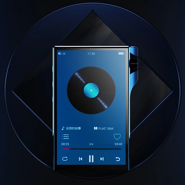 

4.0 Inch Q8 Lossless Audiophile Mp3 Audio Player HD APE FLAC WAV WMA DSD HIFI Music Player
