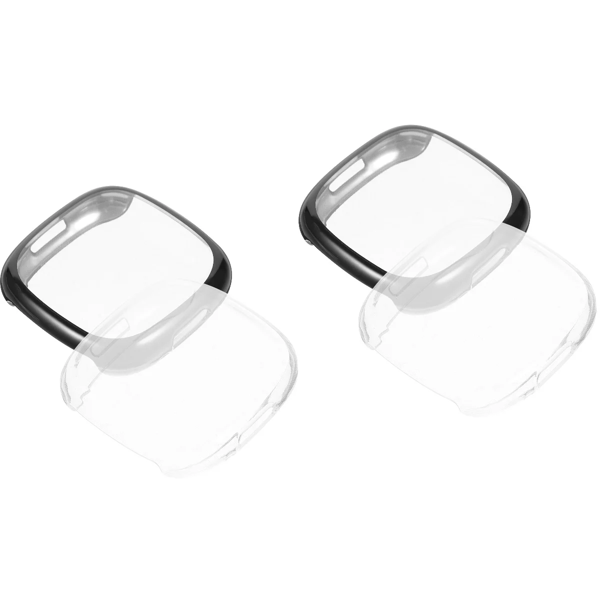 

4 pcs Watch Cover Watch Screen Protector Case Compatible for Fitbit Versa4