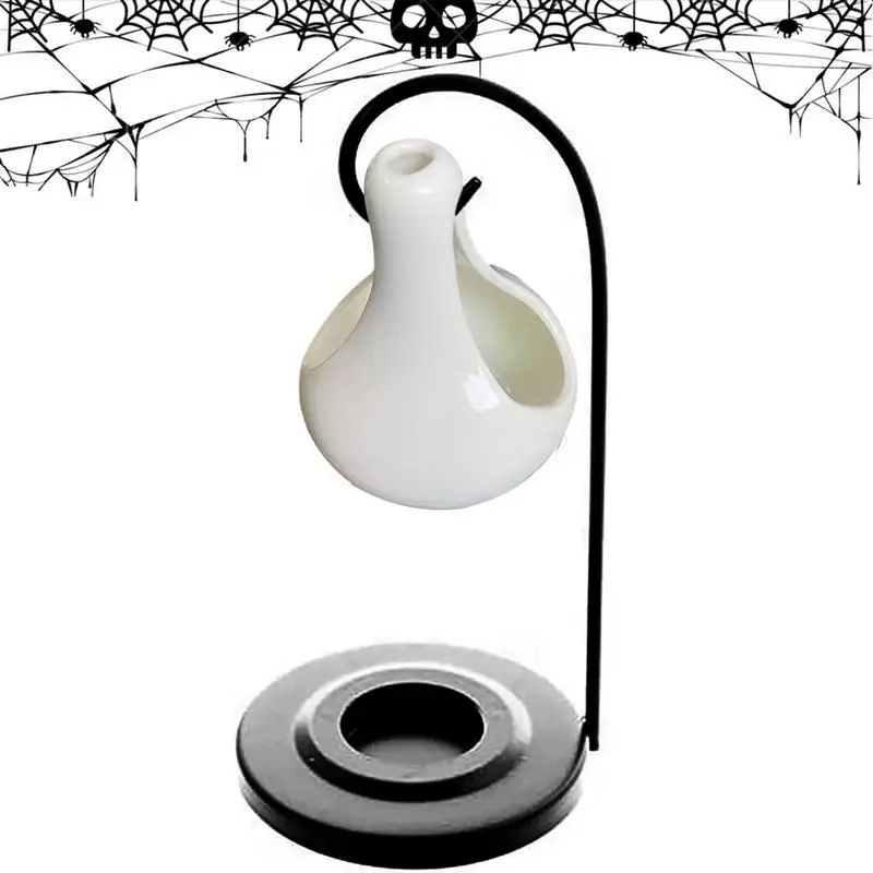 

Ceramic Wax Burner Home Table Ceramic Hanging Oil Burner With Base Tea Light Candle Holder Oil Burner For Home