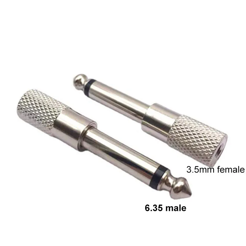 Аудио усилитель 6 35 мм 2/3 полюсная моно стерео штепсельная виолка до 3 5 гнездовой