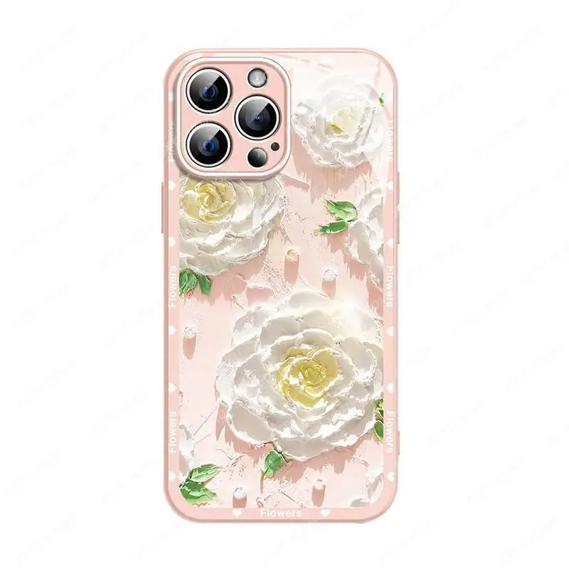 

Simple cartoon cute creative phone case, anti drop phone case, anti drop phone case, phone protective case