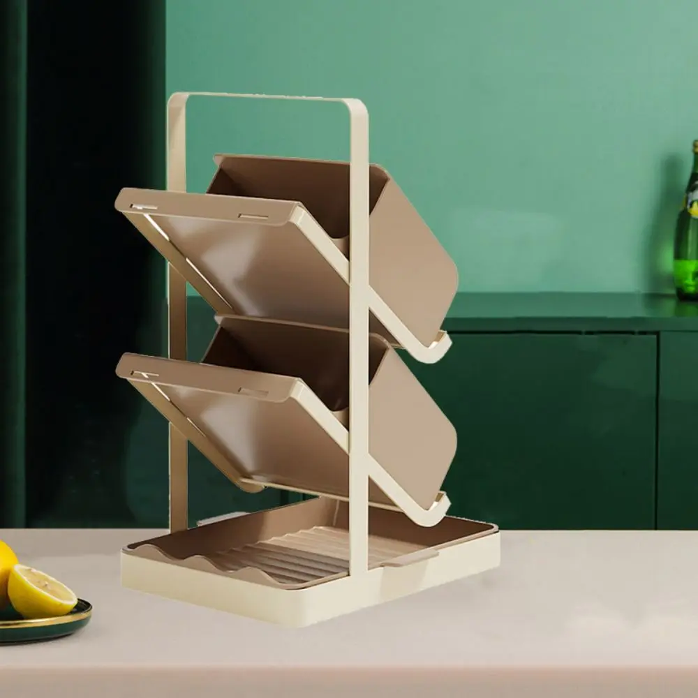 Пластиковая полка для хранения палочек еды дренажная компактная вертикальная