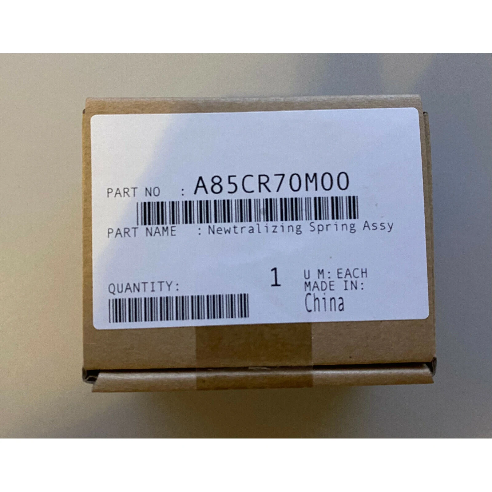 

A85CR70M00 Newtralizing Spring Assy for Konica Minolta 2060 2070 A50UR73322