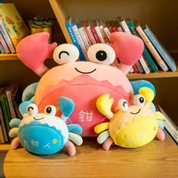 50cm down cotton stuffed colorful crab plush underwater animal cute little plushie chair sofa decor toy throw pillow girl gift