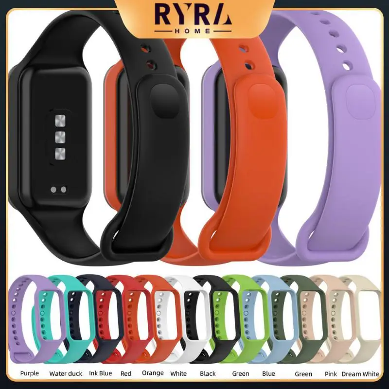 

2/3/5PCS 5.5-8.7 Inches Watchband Easy Installation Comfortable Strap For Redmi Band2 Breathable Light Office Accessories