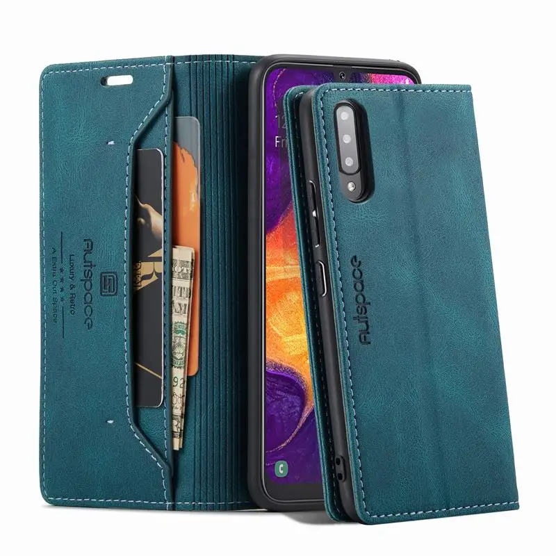 

Чехол-книжка для Samsung Galaxy M31, чехол для Samsung Galaxy A50, A50S, A30S, A40, A70, магнитный матовый кожаный чехол-бумажник