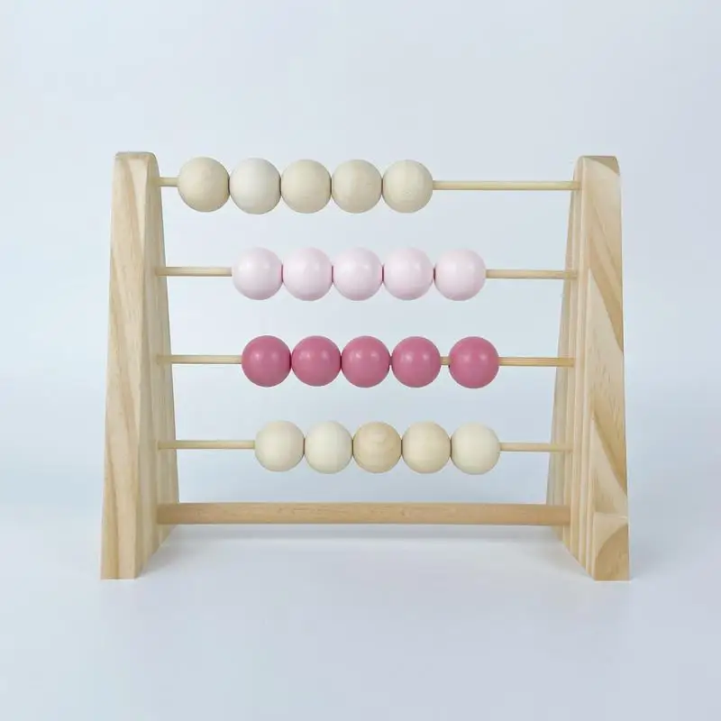 

Early Learning For Babies Childrens Educational Toys Early Education Wooden Beads Childrens Puzzle Desktop Decoration Beads