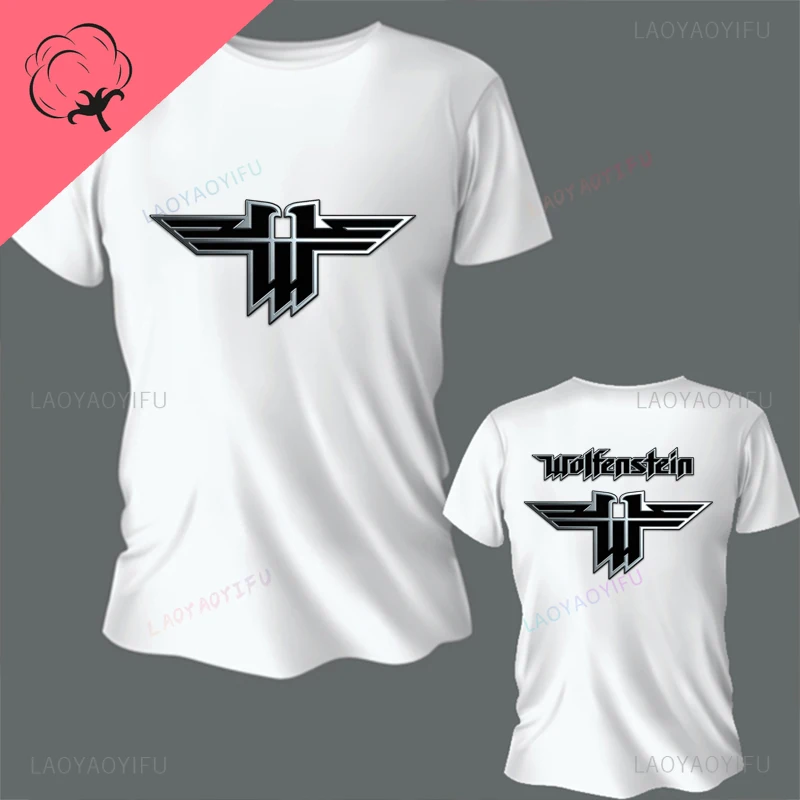 Футболка мужская хлопковая с принтом вернуться в главный магазин топ коротким