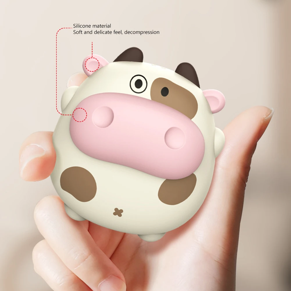 

Зимний мини-обогреватель для рук в форме коровы с зарядкой от Usb