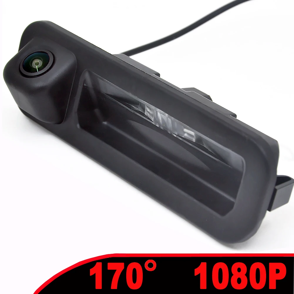 

170 ° AHD 1080P Автомобильная камера заднего вида для Ford Focus 3 MK3 C MAX Focus 2012 хэтчбек седан Ночное Видение автомобиль заднего вида