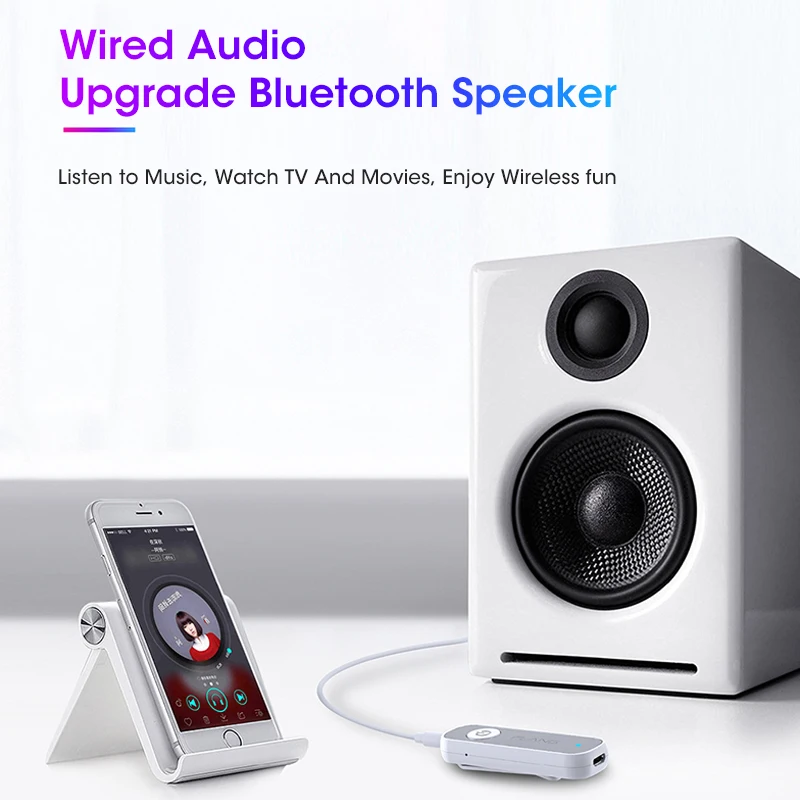 Аудиоприемник для прослушивания музыки Bluetooth 5 0 беспроводной аудиоадаптер