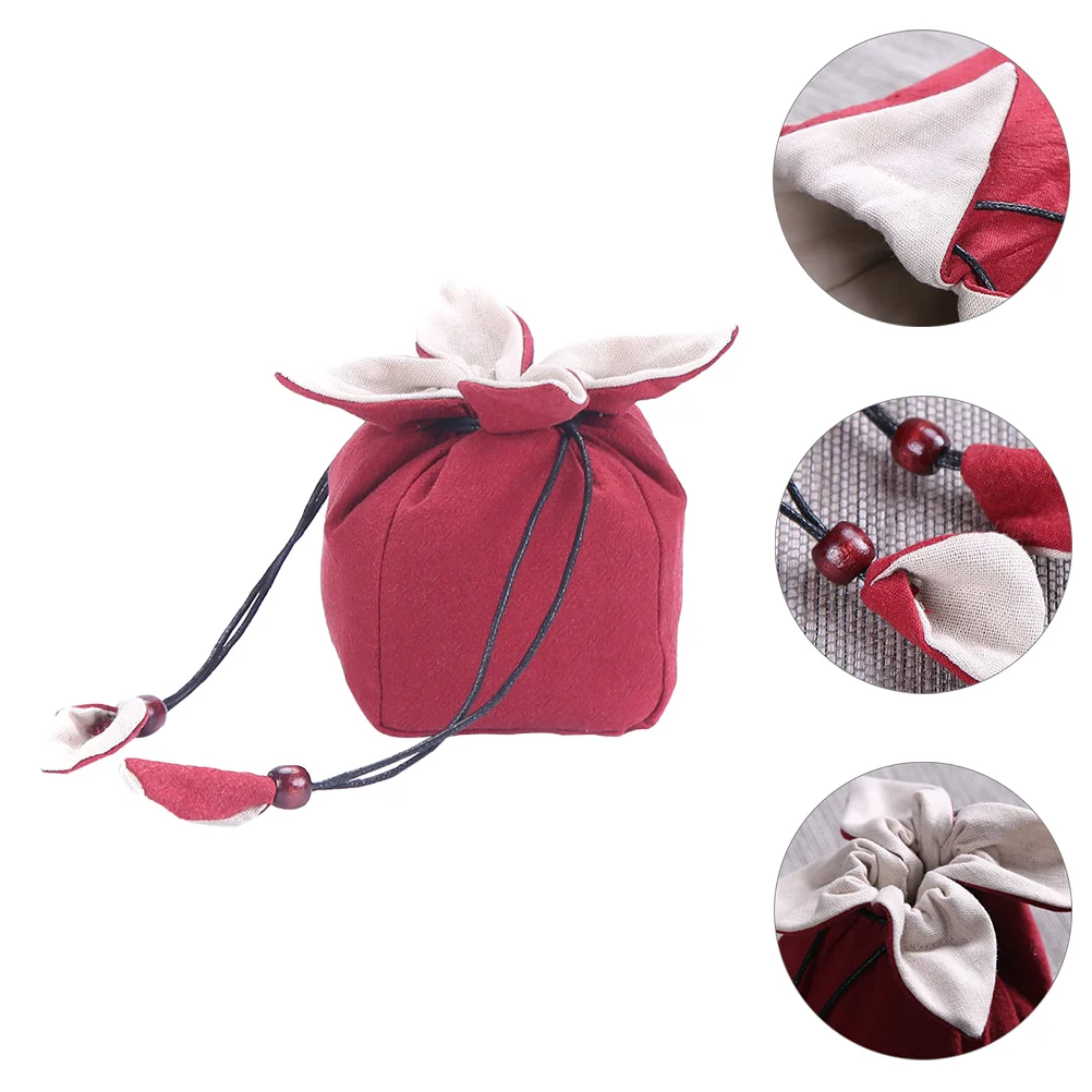 

1 Pc Portable Empty Thick Cotton Teaware Storage Bag Teacups Storage Bag Teapot