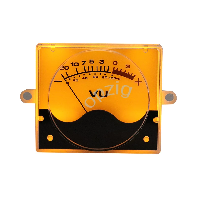

Taiwan high precision VU level meter P-55SI tube power amplifier watch head DB audio power watch with backlight LevelMeter