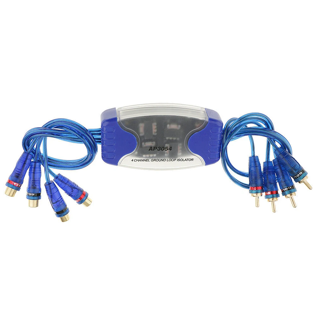 4-канальный преобразователь высокого и низкого уровня RCA выход для