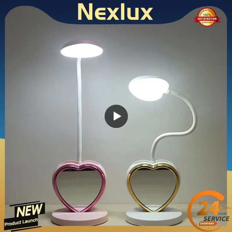 

Adjustment USB LED Eye Protection Table Lamp Power Storage Desk Lamp Charging Touch Lamp Students Learn To Read Small Night Lamp