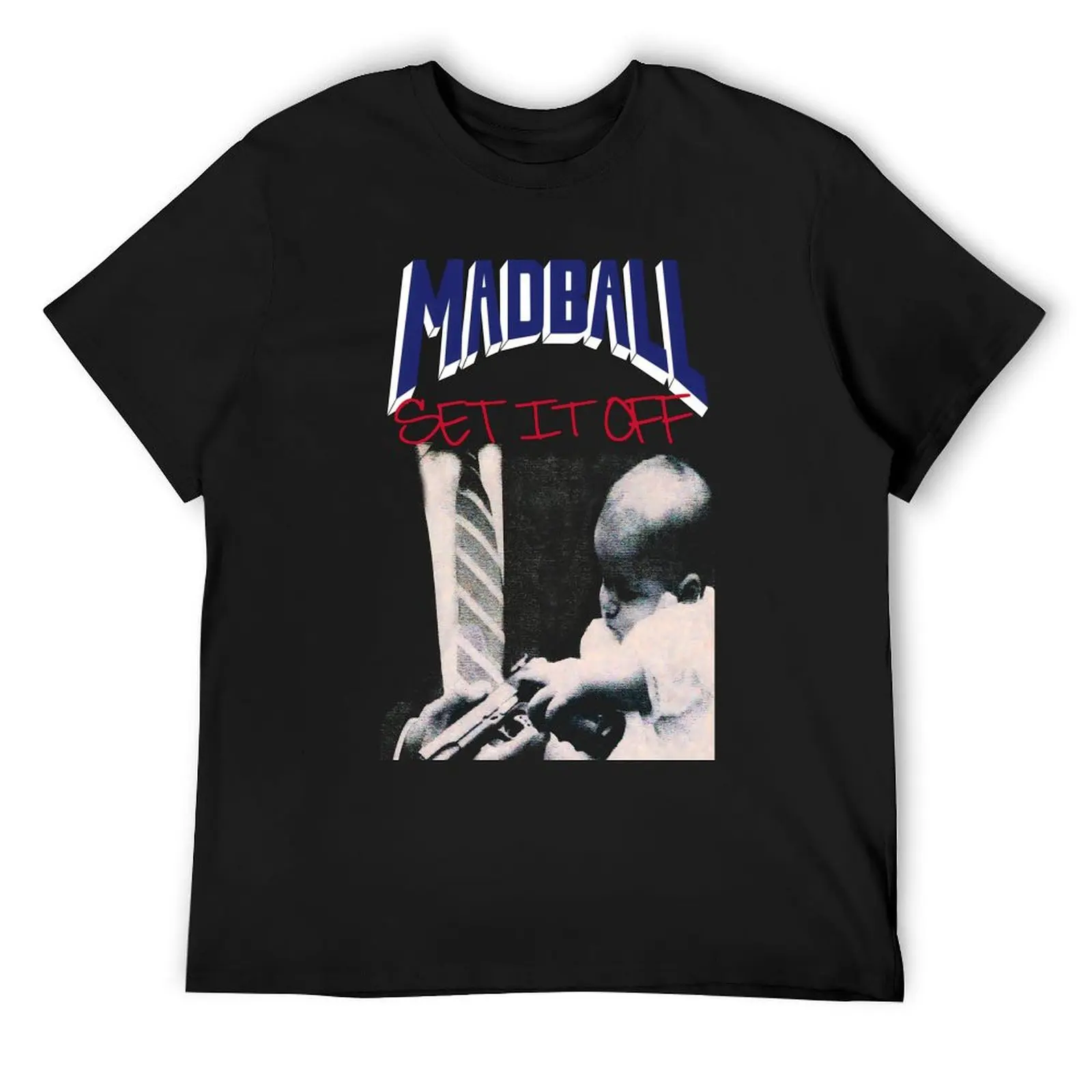 Футболка MADBALL SET IT OFF незаменимая футболка винтажные футболки для мужчин