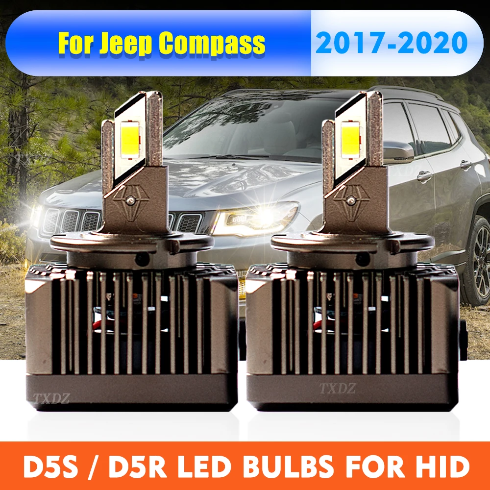 Для Jeep Compass 2017 2018 2019 2020 ксеноновая HID лампа обновление для светодиодных фонарей D5S