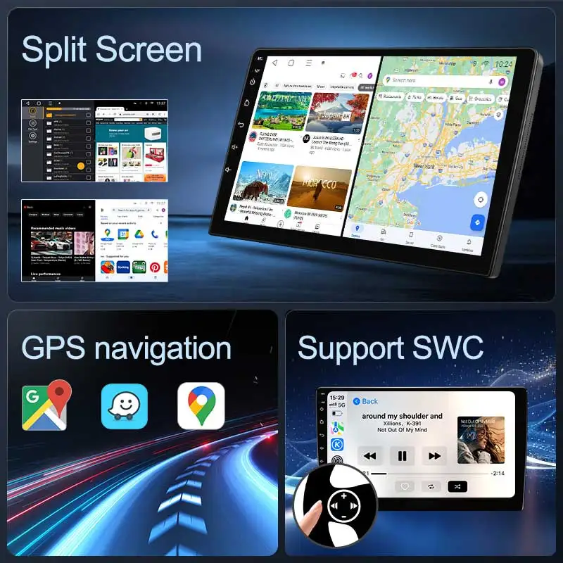Android 14 для Mitsubishi Lancer 10 CY 2007-2012 2K QLED автомобильный радиоприемник мультимедийный