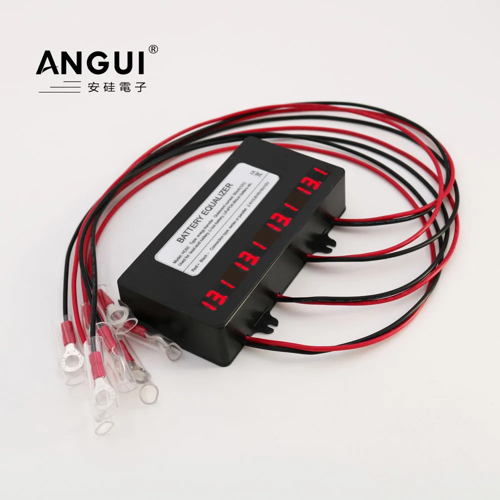 ANGUI HC02 48V 51,2 V 4S Series подключение эквалайзера батареи стабилизатор зарядного устройства контроллер свинцово-кислотный аккумулятор