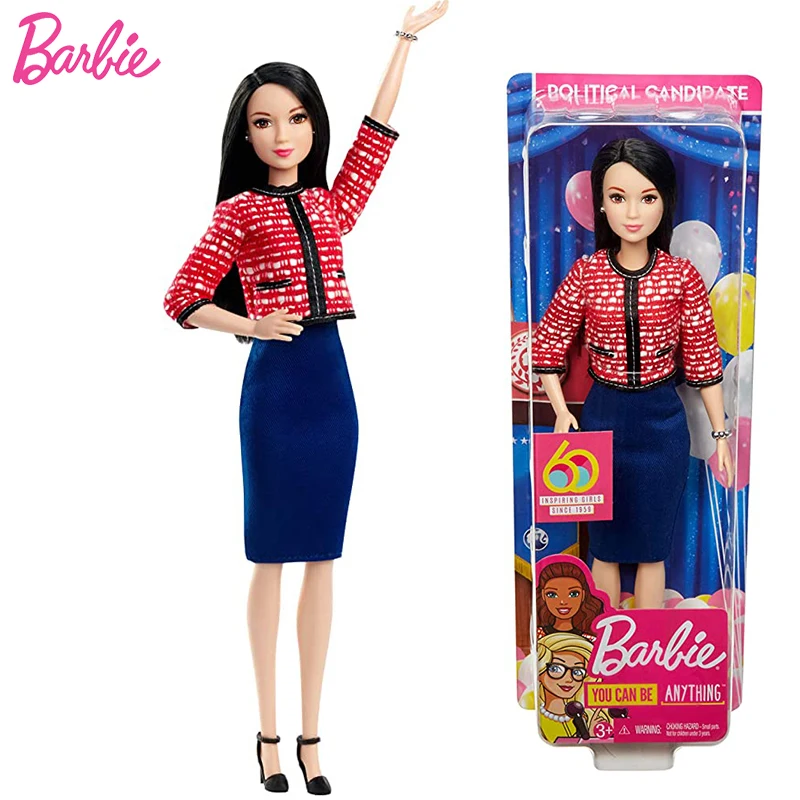 

Original Barbie Fashion dolls Fashionista career Toys for Girls Assortment Dress Dolls makeup Bonecas Baby Toys Birthday Gifts